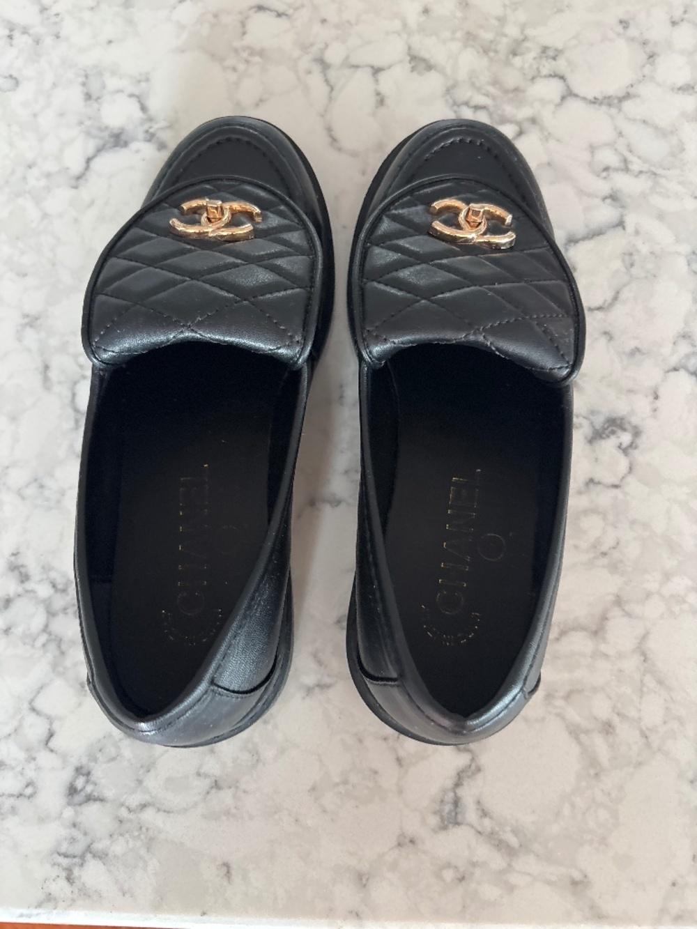 Chanel quilted flap lambskin cc turnlock - Picture 2 of 9